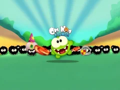 Om Nom Bounce — безплатна онлайн игра