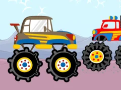 Fun Monster Trucks Jigsaw — безплатна онлайн игра