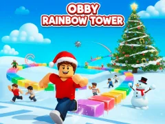Obby Rainbow Tower — безплатна онлайн игра