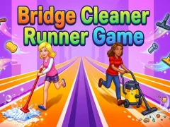 Bridge Cleaner Runner Game — безплатна онлайн игра