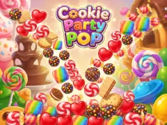 Cookie Party Pop — безплатна онлайн игра