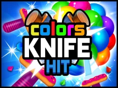 Knife Hit Colors — безплатна онлайн игра