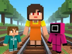 Squid Game Craft Runner — безплатна онлайн игра
