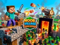 Noob Village Tower Defense — безплатна онлайн игра