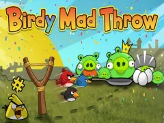 Birdy Mad Throw — безплатна онлайн игра