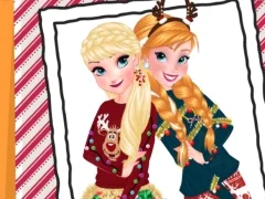 Sisters Ugly Xmas Sweater — безплатна онлайн игра