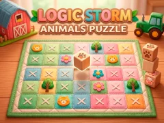 Logic Storm: Animals Puzzle — безплатна онлайн игра