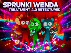 Sprunki Wenda Treatment 4 Retextured — безплатна онлайн игра