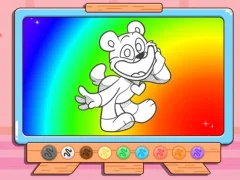 Coloring Book: Bobby BearHug — безплатна онлайн игра