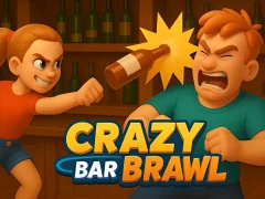 Crazy Bar Brawl — безплатна онлайн игра