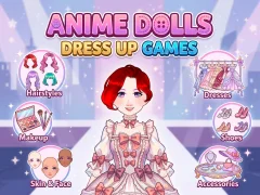 Anime Dolls Dress Up Games — безплатна онлайн игра