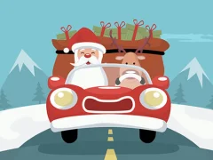 Santa Giving Presents Jigsaw — безплатна онлайн игра