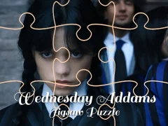 Wednesday Addams Jigsaw Puzzle — безплатна онлайн игра