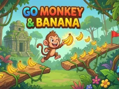 Go monkey & Banana — безплатна онлайн игра