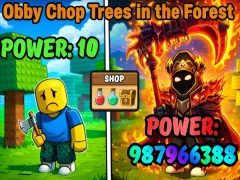 Obby Chop Trees in the Forest — безплатна онлайн игра