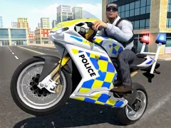 Police Chase Motorbike Driver — безплатна онлайн игра