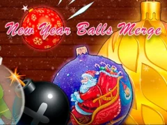 New Year Balls Merge — безплатна онлайн игра
