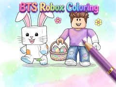 BTS Roblox Coloring — безплатна онлайн игра