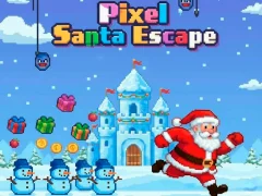 Pixel Santa Escape — безплатна онлайн игра