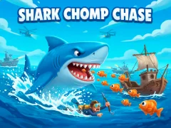 Shark Chomp Chase — безплатна онлайн игра