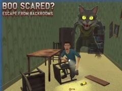 Boo Scared? Escape from Backrooms — безплатна онлайн игра