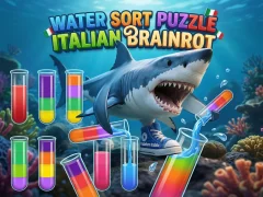 Water Sort Puzzle Italian Brainrot — безплатна онлайн игра