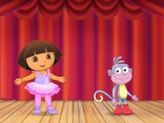 Dora's Ballet Adventures — безплатна онлайн игра