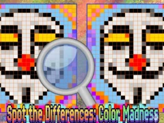 Spot the Differences Color Madness — безплатна онлайн игра