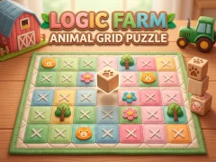 Logic Farm: Animal Grid Puzzle — безплатна онлайн игра