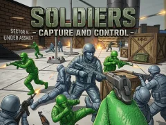 Soldiers - Capture and Control — безплатна онлайн игра