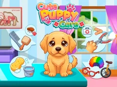 Cute Puppy Care — безплатна онлайн игра