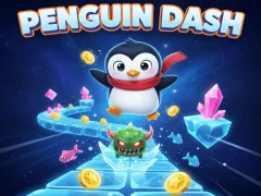 Penguin Dash — безплатна онлайн игра