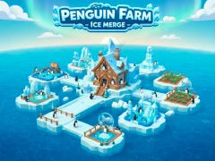 Penguin Farm - Ice Merge — безплатна онлайн игра