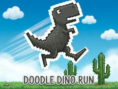 Doodle Dino Run — безплатна онлайн игра