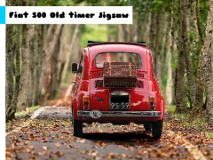 Fiat 500 Old Timer Jigsaw — безплатна онлайн игра