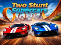 Two Stunt Supercars — безплатна онлайн игра