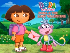 Dora The explorer Dora & The Lost Valentine — безплатна онлайн игра