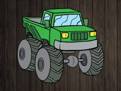 Monster Truck Jigsaw — безплатна онлайн игра