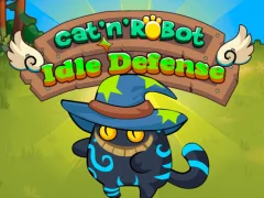 Cat'n' Robot Idle Defense — безплатна онлайн игра