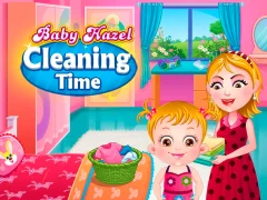 Baby Hazel Cleaning Time — безплатна онлайн игра