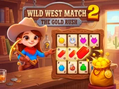 Wild West Match 2: The Gold Rush — безплатна онлайн игра