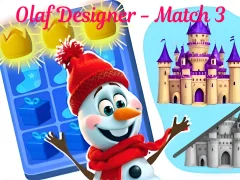 Olaf Designer - Match 3 — безплатна онлайн игра
