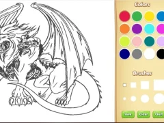 Dragon Chimera Coloring Book — безплатна онлайн игра