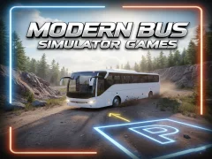 Modern Bus Simulator Games — безплатна онлайн игра