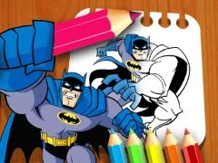 Batman Coloring Book — безплатна онлайн игра