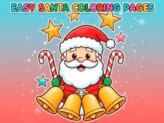 Easy Santa Coloring Pages — безплатна онлайн игра