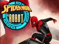 Spider-man vs Robot — безплатна онлайн игра