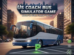 US Coach Bus Simulator Game — безплатна онлайн игра