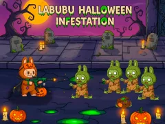 Labubu Halloween Infestation — безплатна онлайн игра