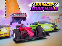 Mr Racer Stunt Mania — безплатна онлайн игра